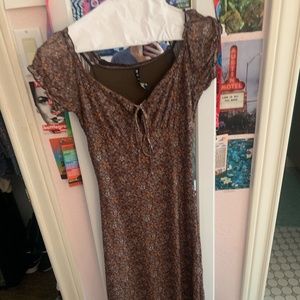 Motel Rocks floral midi dress